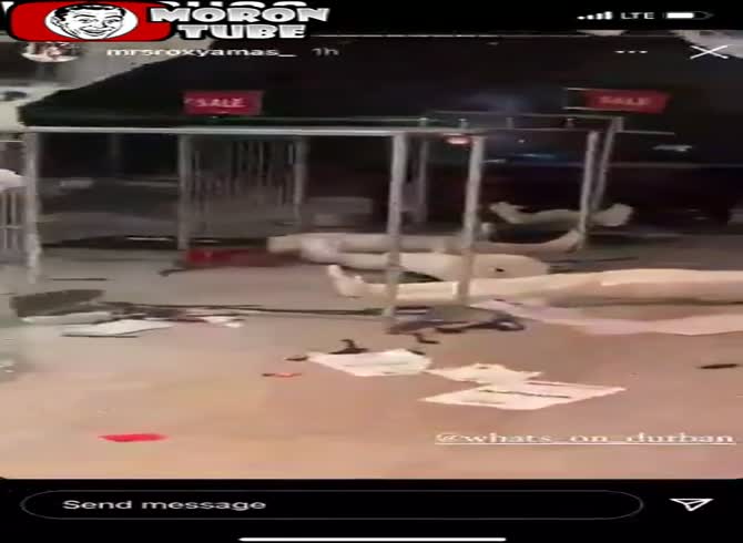 Video :This is the only South African shop that hasn't been plundered!